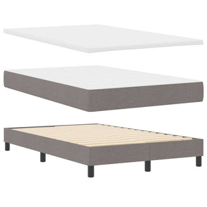Boxspringbett Taupe 120x200 cm