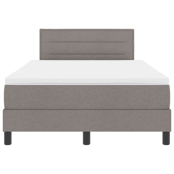 Boxspringbett Taupe 120x200 cm