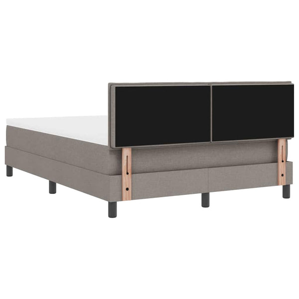 Boxspringbett Taupe 140x190 cm