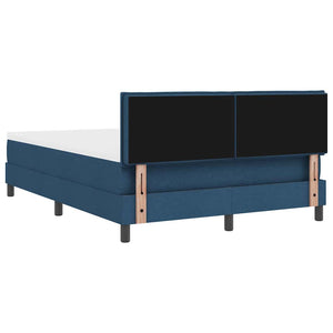 Boxspringbett Blau 140x190 cm