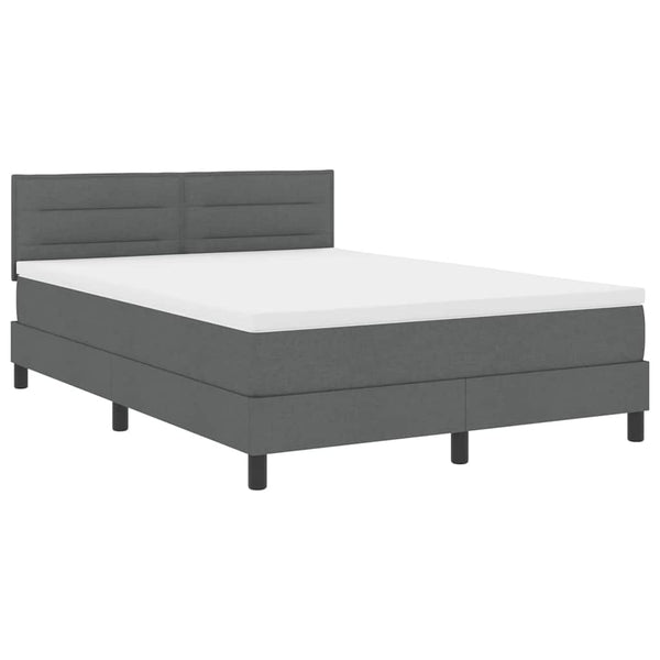 Boxspringbett Dunkelgrau 160x200 cm