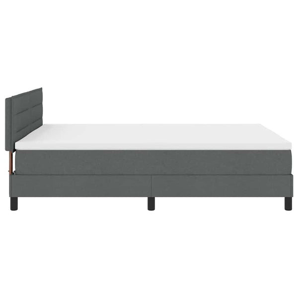 Boxspringbett Dunkelgrau 160x200 cm