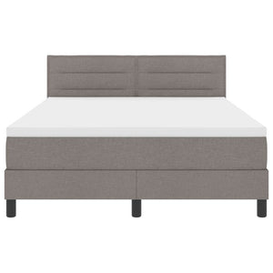 Boxspringbett Taupe 160x200 cm