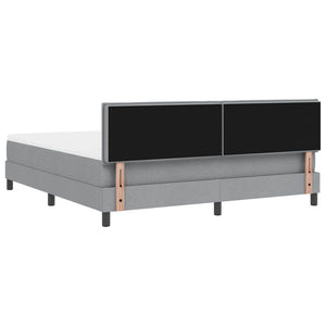 Boxspringbett Hellgrau 180x200 cm