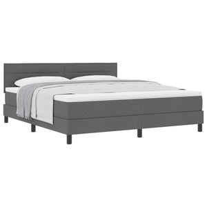 Boxspringbett Dunkelgrau 180x200 cm