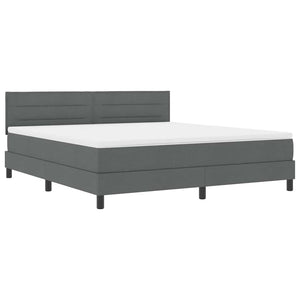 Boxspringbett Dunkelgrau 180x200 cm