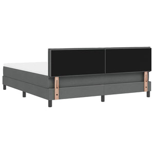 Boxspringbett Dunkelgrau 180x200 cm