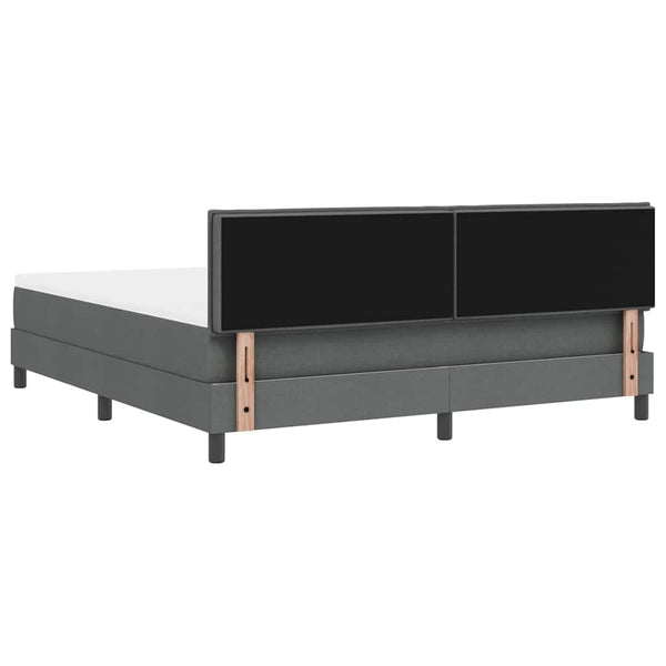Boxspringbett Dunkelgrau 180x200 cm