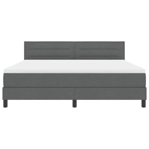 Boxspringbett Dunkelgrau 180x200 cm