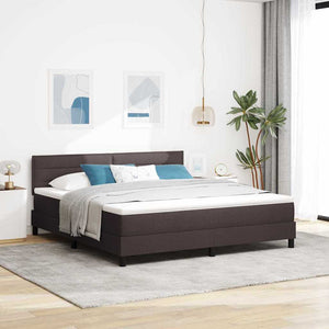 Boxspringbett Dunkelbraun 180x200 cm