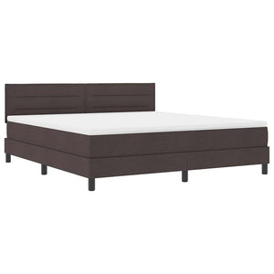 Boxspringbett Dunkelbraun 180x200 cm