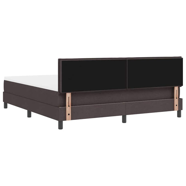 Boxspringbett Dunkelbraun 180x200 cm