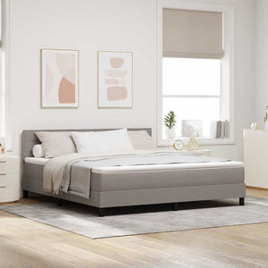 Boxspringbett Taupe 180x200 cm