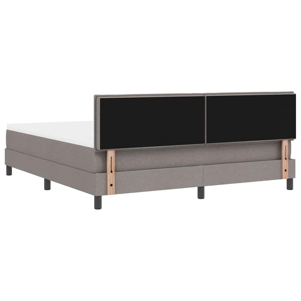 Boxspringbett Taupe 180x200 cm