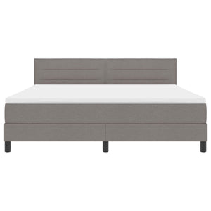 Boxspringbett Taupe 180x200 cm