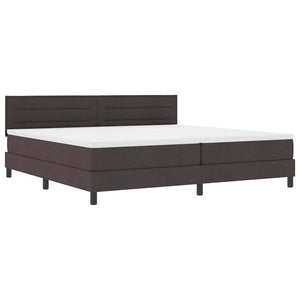 Boxspringbett Dunkelbraun 200x200 cm