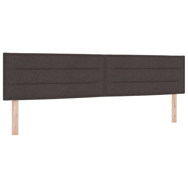 Boxspringbett Dunkelbraun 200x200 cm