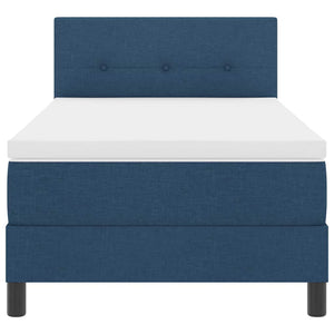 Boxspringbett Blau 90x190 cm