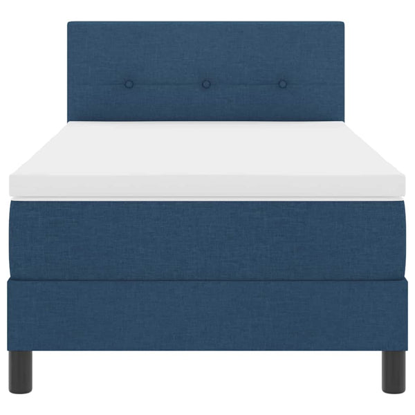 Boxspringbett Blau 90x190 cm
