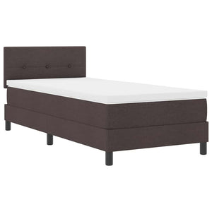 Boxspringbett Dunkelbraun 100x200 cm