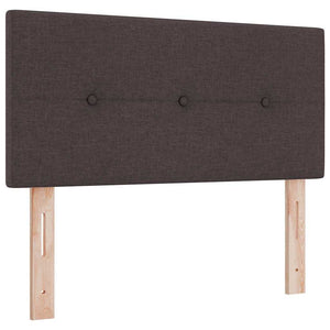 Boxspringbett Dunkelbraun 100x200 cm