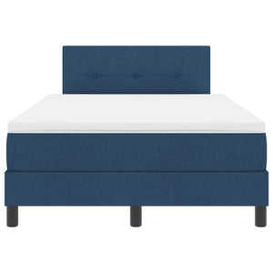 Boxspringbett Blau 120x200 cm mit Kopfteil