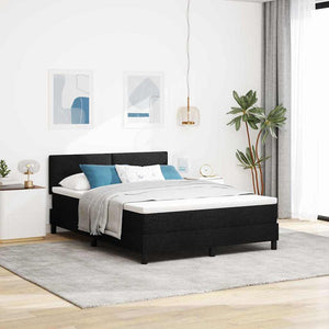 Boxspringbett Schwarz 140x200 cm