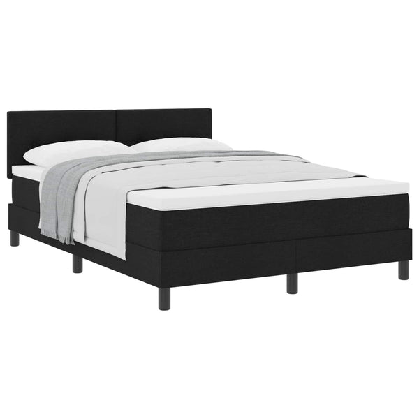 Boxspringbett Schwarz 140x200 cm