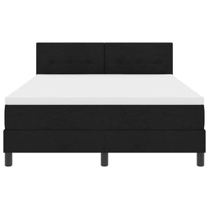Boxspringbett Schwarz 140x200 cm