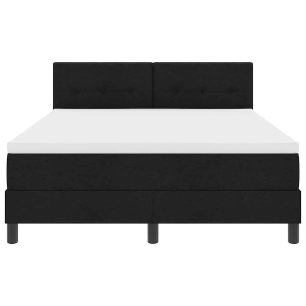 Boxspringbett Schwarz 140x200 cm