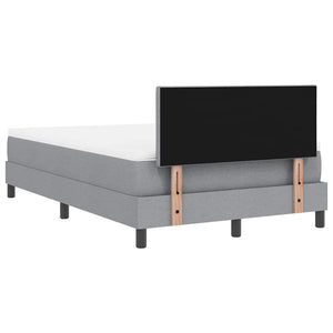 Boxspringbett Hellgrau 120x190 cm