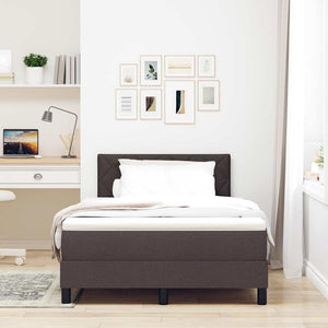 Boxspringbett Dunkelbraun 120x200 cm