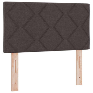Boxspringbett Dunkelbraun 120x200 cm