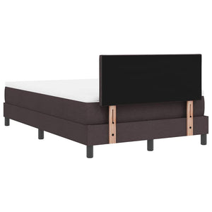 Boxspringbett Dunkelbraun 120x200 cm