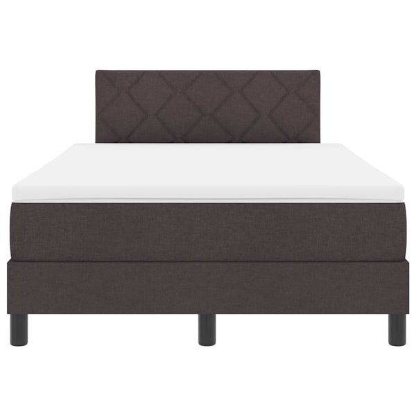 Boxspringbett Dunkelbraun 120x200 cm