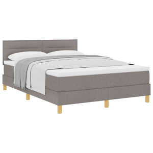 Boxspringbett Taupe 140x200 cm