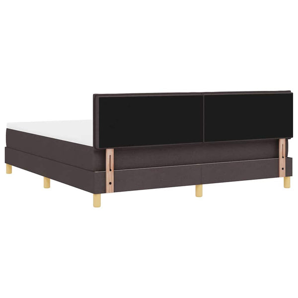Boxspringbett Dunkelbraun 180x200 cm