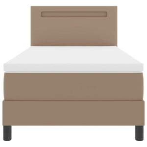 Boxspringbett Cappuccino 90x200 cm mit Matratze