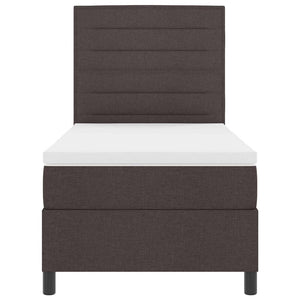 Boxspringbett Dunkelbraun 90x200 cm