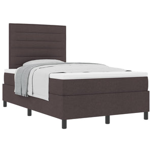 Boxspringbett Dunkelbraun 120x190 cm