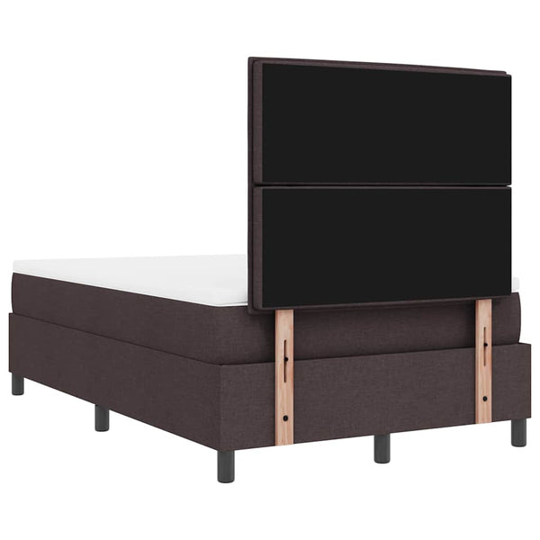 Boxspringbett Dunkelbraun 120x190 cm