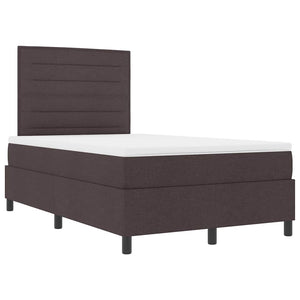 Boxspringbett Dunkelbraun 120x200 cm