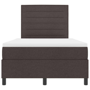 Boxspringbett Dunkelbraun 120x200 cm