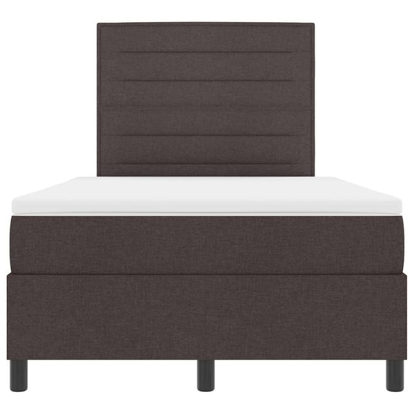 Boxspringbett Dunkelbraun 120x200 cm