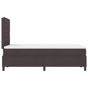 Boxspringbett Dunkelbraun 120x200 cm