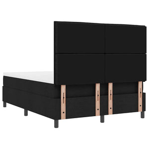 Boxspringbett mit Matratze 140x190 cm Schwarz