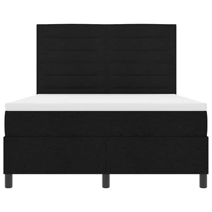 Boxspringbett mit Matratze 160x200 cm Schwarz