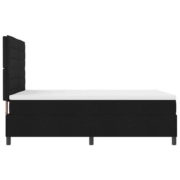 Boxspringbett mit Matratze 160x200 cm Schwarz