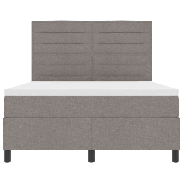 Boxspringbett mit Matratze Taupe 160x200 cm