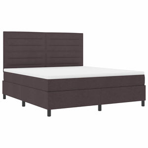 Boxspringbett Dunkelbraun 180x200 cm